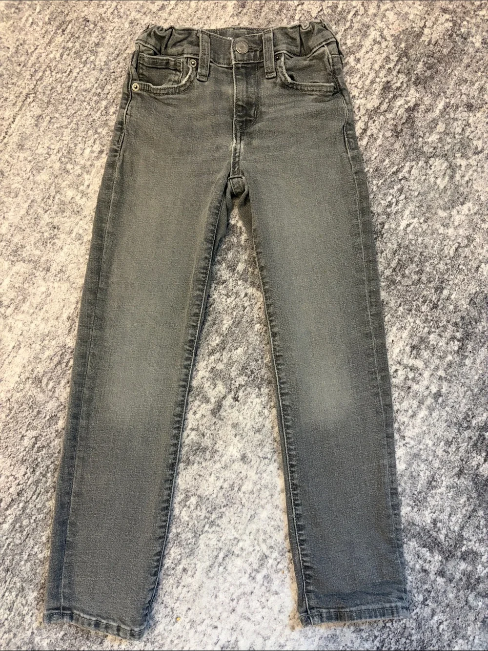 Boys Old Navy Slim Grey Kids Jeans size 7 Slim